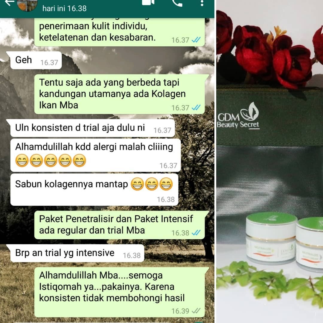 testimoni kosmetik halal gdm beauty secret