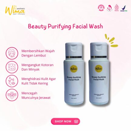 purifying facial wash wima aesthetic