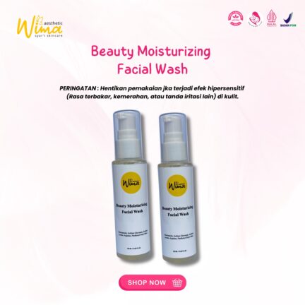 skincare beauty moisturizing facial wash