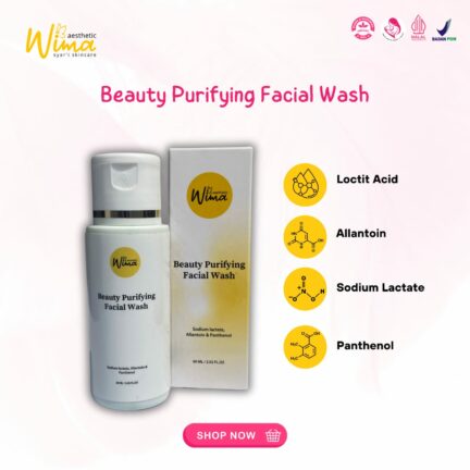 wima aesthetic purifying facial wash