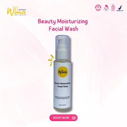 wima beauty moisturizing facial wash